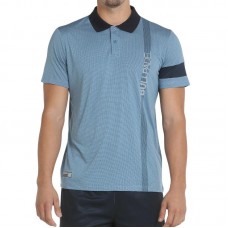 Bullpadel Chaso Blue Shadow Vigore Polo Shirt Bullpadel Chaso Blue Shadow Vigore Polo Shirt