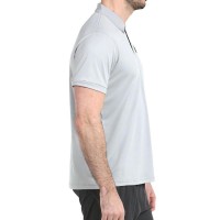 Bullpadel Unete Gris Pearl Two-Tone Polo Shirt