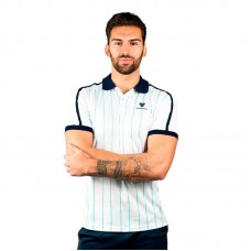 Cartri Amonet Polo Blu Navy Bianco Cartri Amonet Polo Blu Navy Bianco