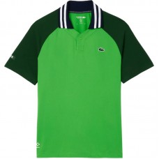Polo Lacoste Daniil Medvedev Verde Polo Lacoste Daniil Medvedev Verde