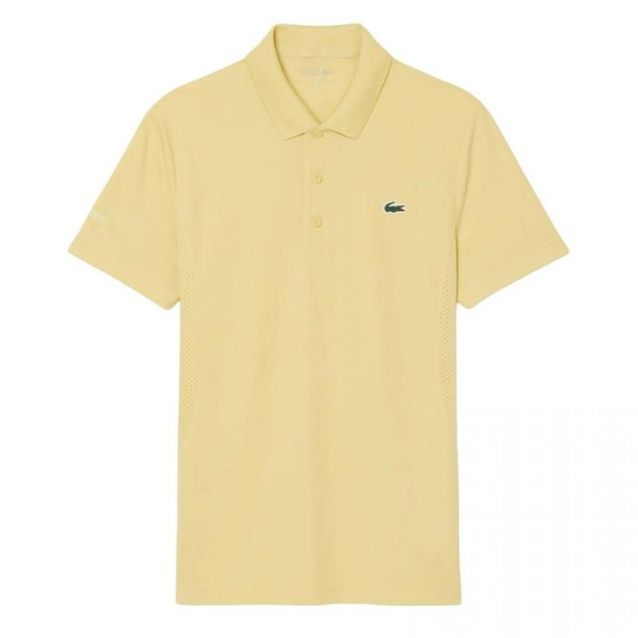 Lacoste Novak Djokovic Yellow Tennis Polo