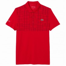 Polo Lacoste Novak Djokovic Ultra Dry Rojo Polo Lacoste Novak Djokovic Ultra Dry Rojo