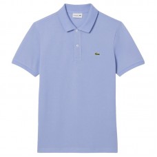 Polo Lacoste Regular Fit Algodon Azul Violeta Polo Lacoste Regular Fit Algodon Azul Violeta