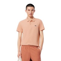 Polo Lacoste Regular Fit Algodon Bege Coral