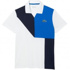 Polo Lacoste Sport Ultra Dry Blanco Marino Polo Lacoste Sport Ultra Dry Blanco Marino