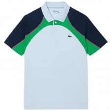Polo Lacoste Ultra Dry Azul Verde