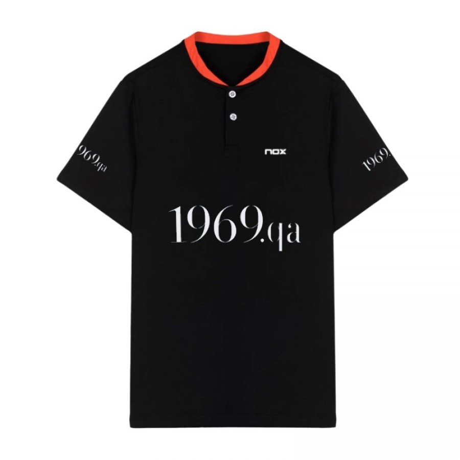 Polo Nox Agustin Tapia Patrocina AT10 Negro 2023