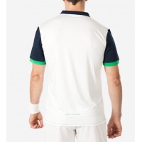 Nox Pro White Polo Logo Green
