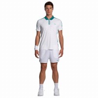 Polo Nox Pro Blanco Verde Ivy