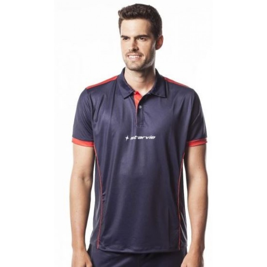 Polo Starvie Navy Blue Star - Barata Oferta Outlet