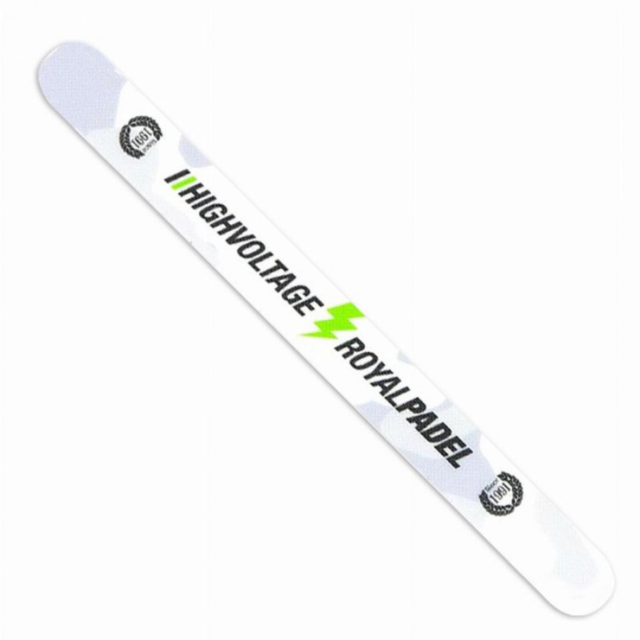 Royal Padel Highvoltage Bianco Verde Protettore