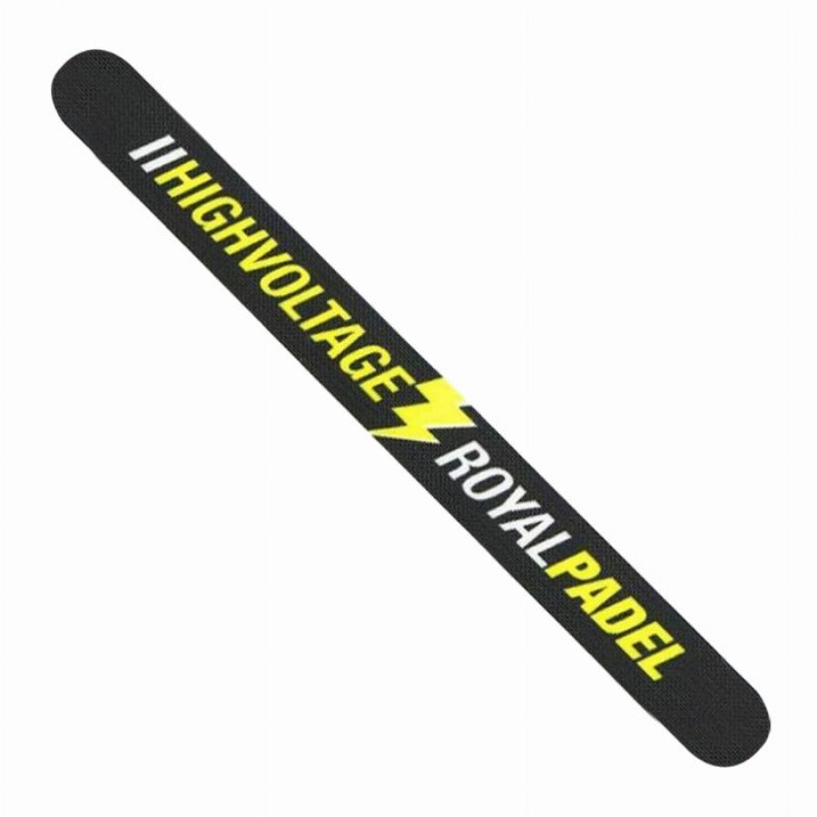 Royal Padel Highvoltage Nero Giallo Bianco Protettore