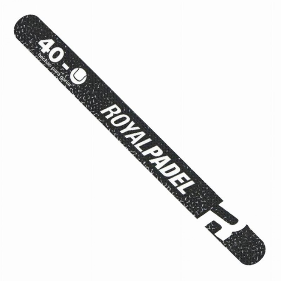 Protettore Padel Royal Nero Bianco