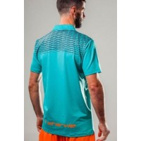 CLOTHING of paddle tennis POLO Green Grid - Barata Oferta Outlet