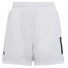 Short Adidas Club 3 Stripes Blanco Junior Short Adidas Club 3 Stripes Blanco Junior