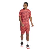 Short Adidas Club Graphic Rojo