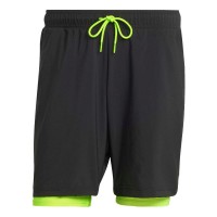 Calções Adidas Club Negro Lucid Limon