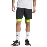 Calções Adidas Club Negro Lucid Limon