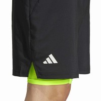 Calções Adidas Club Negro Lucid Limon