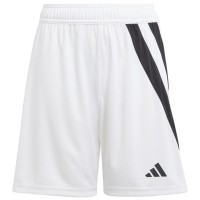 Short Adidas Fortore 23 Blanco Negro Junior