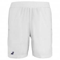 Short Babolat Play Blanco Azul