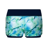 Short Bidi Badu Chidera Vert Bleu Fonce Femmes