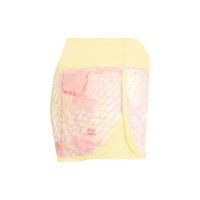 Short Bidi Badu Sua Amarillo Claro Rosa Mujer