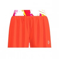 Short Bidi Badu Wild Arts Imprime 2en1 Naranja Mix Junior