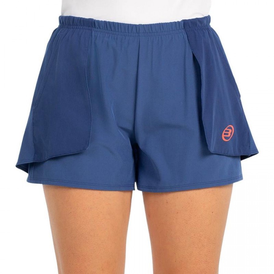 Short Bullpadel Chalan Azul Sombra Mujer