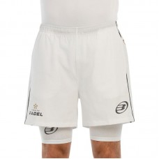 Bullpadel Premier Padel Barde White Shorts
