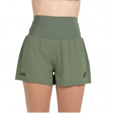 Short Bullpadel Premier Padel Pitan Kaki Mujer