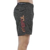 Short Bullpadel Relir Negro Bicolor