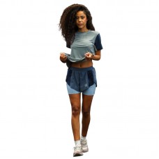 Short Drybreak Dryquick Azul Mujer