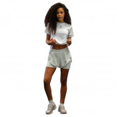 Short Drybreak Dryquick Blanco Mujer