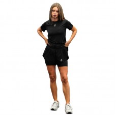 Short Drybreak Dryquick Negro Mujer