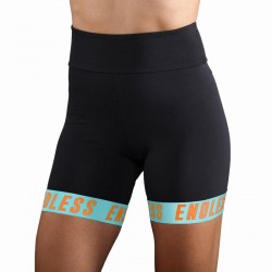 Short Endless Chill Negro Aqua Mujer
