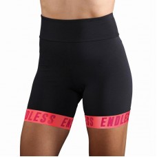Short Endless Chill Negro Fucsia Mujer