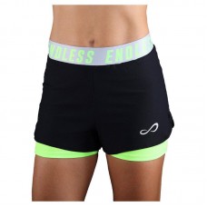 Short Endless Tech Iconic Negro Verde