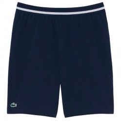 Short Lacoste Novak Djokovic Azul Marino Blanco