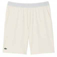 Calções Lacoste Tenis Ultra Dry Blanco Roto Calções Lacoste Tenis Ultra Dry Blanco Roto