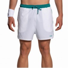 Short Nox Pro Blanco Verde Ivy