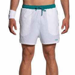 Short Nox Pro Blanco Verde Ivy