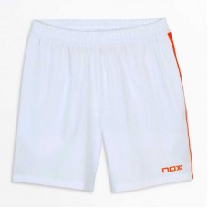 Nox Team Shorts White Orange Nox Team Shorts White Orange