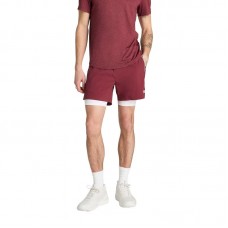 Wilson Tennis Shorts Volley 6 Rosso Scuro
