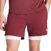 Wilson Tennis Shorts Volley 6 Dark Red