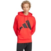 Adidas Essentials Red Black Sweatshirt