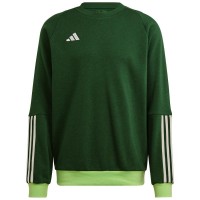 Sudadera Adidas Tiro 23 Crew Verde Oscuro