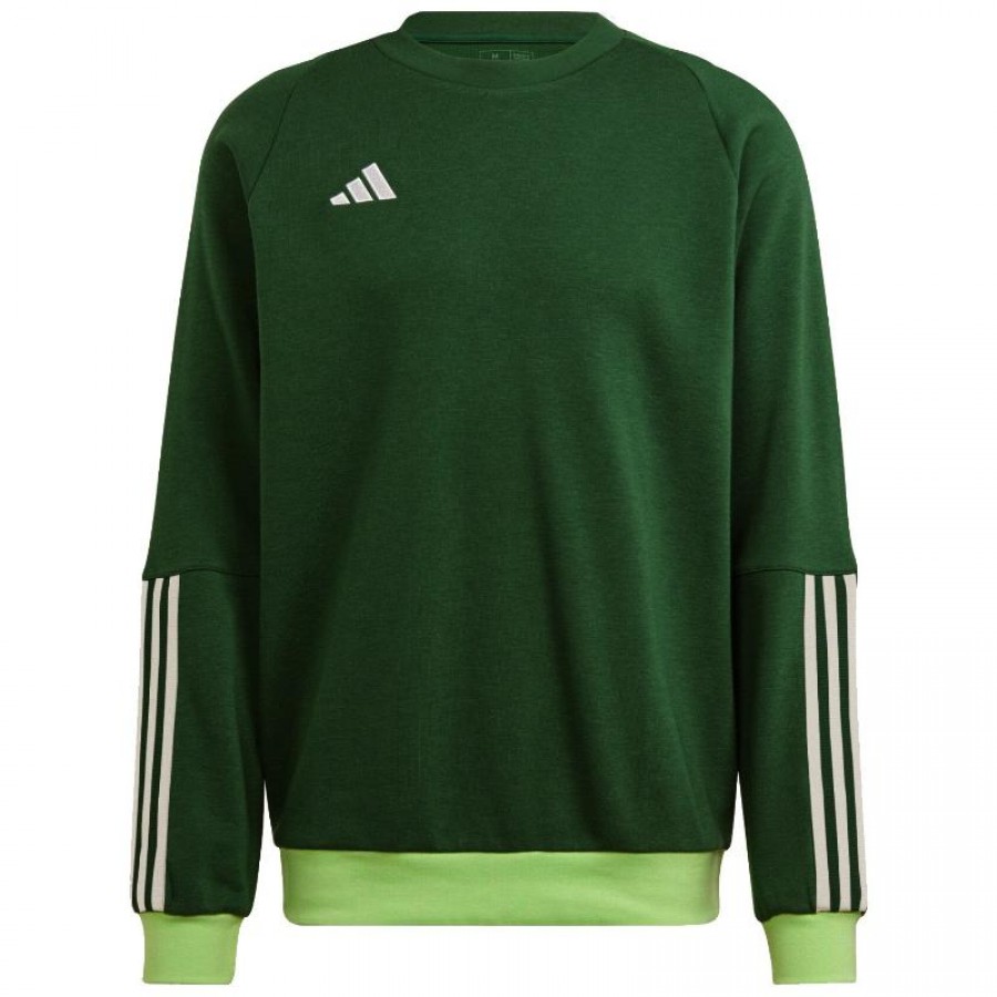 Sudadera Adidas Tiro 23 Crew Verde Oscuro