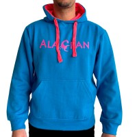 Moletom Alacran Team Blue Fluor Pink Fluor