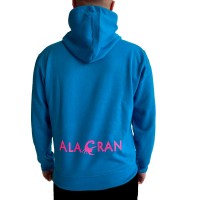 Sweat-shirt Alacran Team Bleu Fluor Rose Fluor